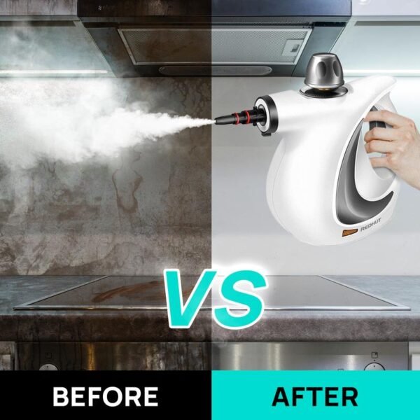 Redhut Handheld Steam Cleaner ?C Pressurized Multi-Surface Steamer with 12 Accessories for Floor, Kitchen & Home Cleaning - Image 2
